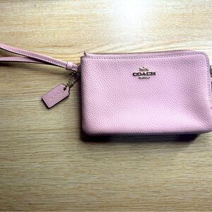 Coach pink women’s wallet